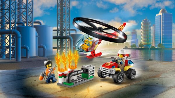 LEGO City 60248 Räddning med brandhelikopter