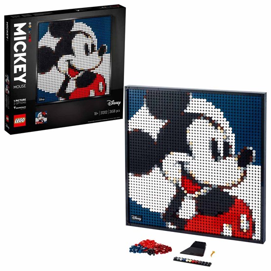 LEGO ART 31202, Disney's Mickey Mouse