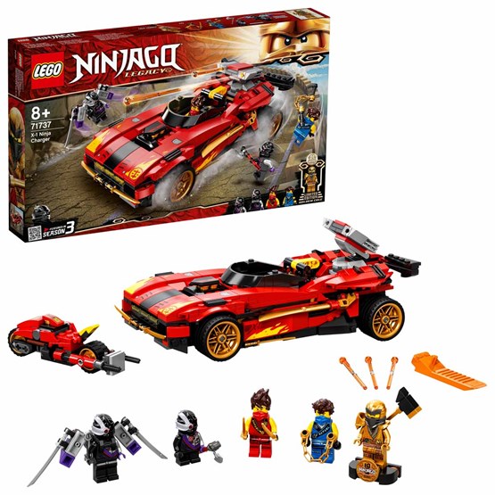 LEGO Ninjago 71737, X-1 Ninjamobil