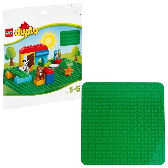 LEGO DUPLO Klossar 2304, Stor grön byggplatta
