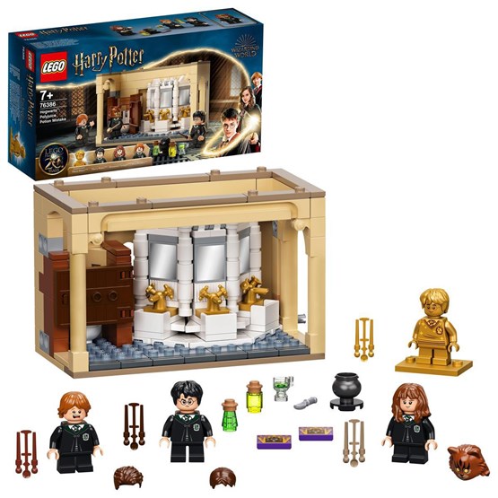 LEGO Harry Potter TM 76386, Hogwarts: Misstag med polyjuice-elixir