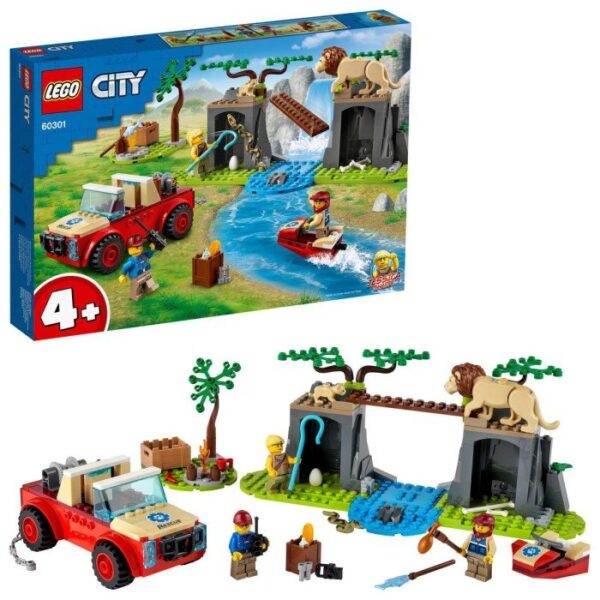 LEGO City Wildlife 60301 Djurräddningsterrängbil