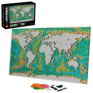 LEGO ART 31203, Världskarta