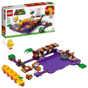 LEGO Super Mario 71383 Wigglers giftiga träsk Expansionsset