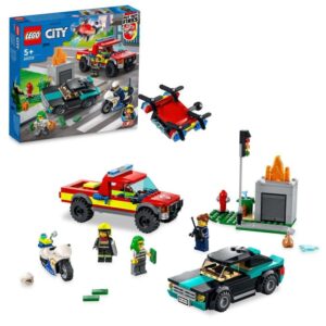 LEGO City Fire 60319 Brandräddning och polisjakt