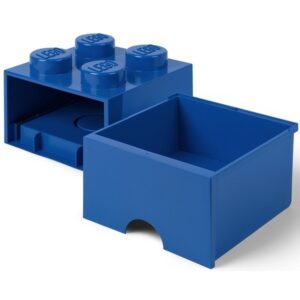 LEGO Förvaringsbox 4 med lådor (Blå)