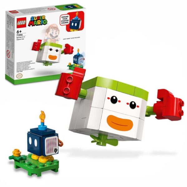 LEGO Super Mario 71396 Bowser Jr:s clownbil (Expansionsset)
