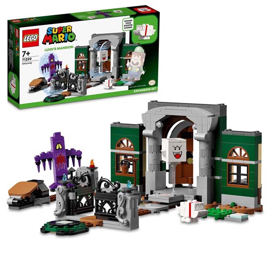 LEGO Super Mario 71399, Luigi’s Mansion™ entréhall – Expansionsset