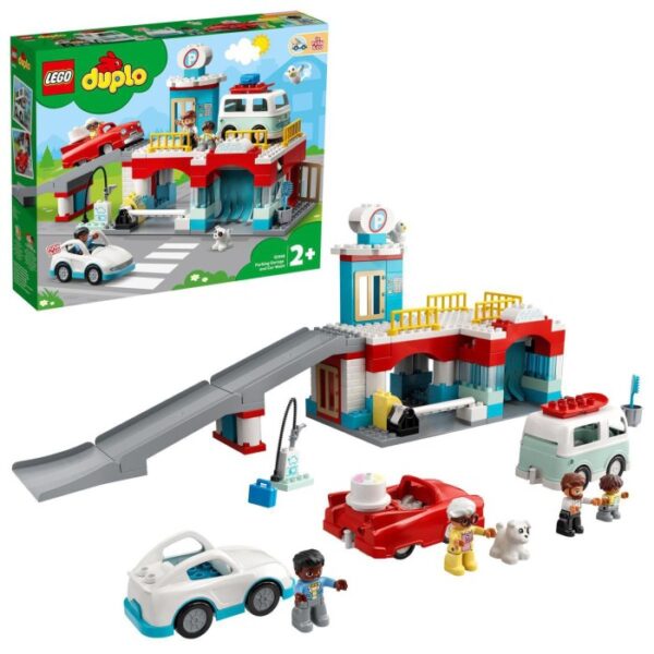 LEGO DUPLO Town 10948 Parkeringshus och biltvätt