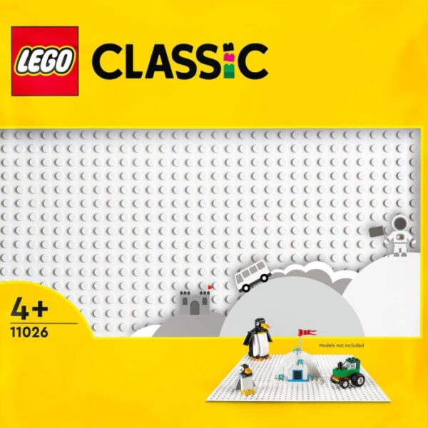 LEGO Classic 11026 Vit basplatta