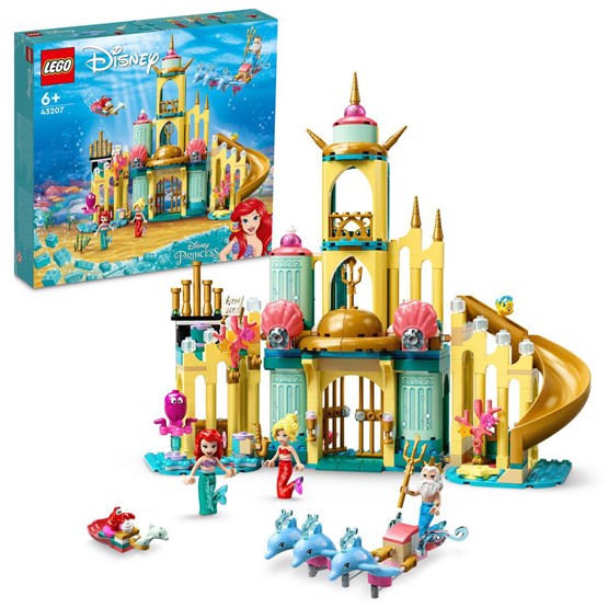 LEGO Disney Princess 43207, Ariels undervattenspalats