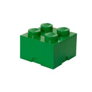 Lego Storage - Lego Förvaringskloss 4 Pluttar - Grön