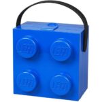 Lego Storage - Lego Lunchlåda Med Handtag - Blå
