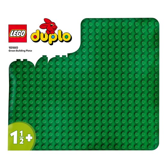 LEGO DUPLO 10980, LEGO DUPLO 10980, LEGO® DUPLO® Grön byggplatta