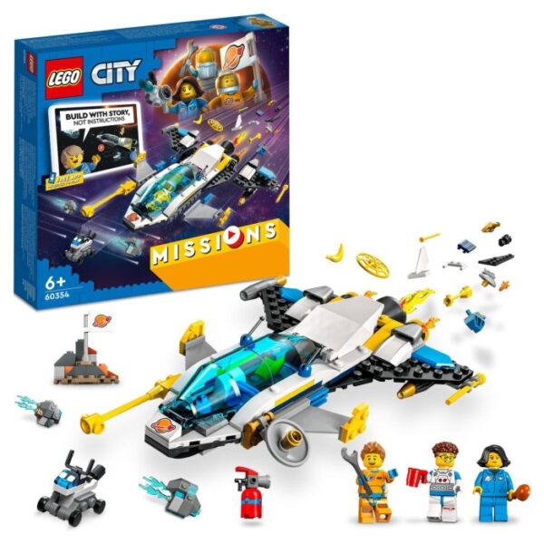 LEGO City Missions 60354 Rymduppdrag på Mars