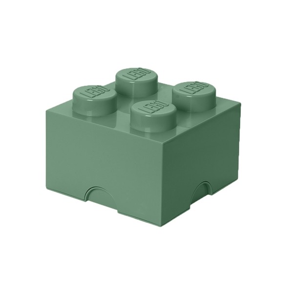 LEGO Förvaringslåda 4 (Sand Green)