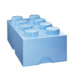 LEGO Förvaringslåda 8 (Ljusblå)