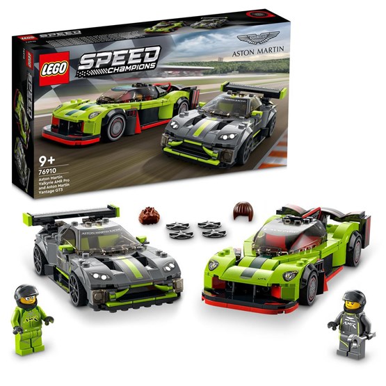 LEGO Speed Champions 76910, Aston Martin Valkyrie AMR Pro och Vantage GT3